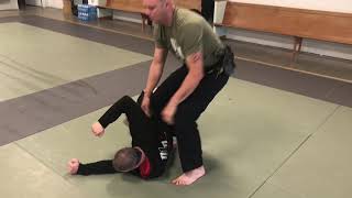 Rear choke defense