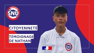 SNU - Citoyenneté - Témoignage de Nathan