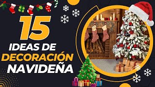 🎄 15 IDEAS de Decoración Navideña Fáciles y Baratas reciclando lo que tengas en casa #diy #navidad