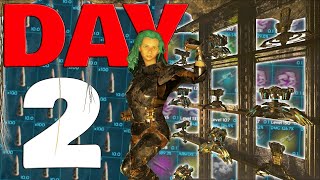 How My 20,000 Hour Tribe Dominates Events And PvP On Day 2 - ARK Survival Evolved