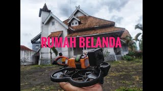 Drone Horor!! Rumah Belanda Sunyi Senyap dan Lembab, Bulukuduk sampe berdiri!!