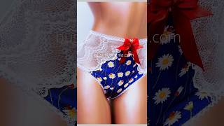 How To Make Fancy Bikini Panties / Knickers #sew #sewing #diysewing