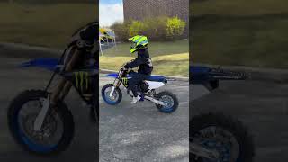 Yz65 #Wheelie subscribe 📍