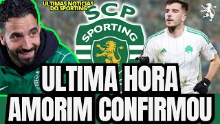 🟢⚪ URGENTE! RUBEN AMORIM CONFIRMOU! A CAMINHO DO SPORTING! NOTICIAS DO SPORTING CLUBE DE PORTUGAL