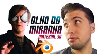 🟠Como fazer o olho do miranha no Blender