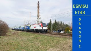 Transport 12 nowych ET43 dla PKP Cargo | Nowy Sącz