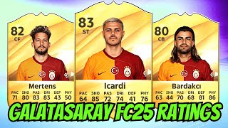 ‘GALATASARAY S.K.’ EAFC 25 RATINGS ft.Icardi, Mertens, Bardakcı & More! (FIFA 25 Ratings)