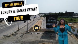 Epic Drone Tour: Exploring Marbella - The Largest Commercial Hub on Lekki-Epe Expressway!