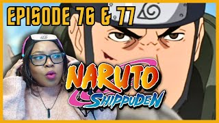 LET'S GO ASUMA SENSEI!!! FIRST TIME WATCHING NARUTO SHIPPUDEN EPISODE 76 & 77!