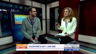 2013/02/07 Andrew Wallace on Valentine's Day - Global Morning Show