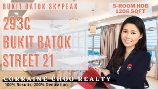 Designer Home 5-Room HDB sold at RECORD BREAKING PRICE! SkyPeak at Blk 293C Bukit Batok St 21!