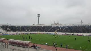 بطريقة تحفيزية استقبل بها جمهور الرجاء اللاعبين قبل إنطلاق مباراة نهضة بركان - CURVA SUD CASABLANCA