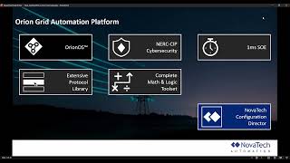 Orion Grid Automation Family Update | NovaTech Automation