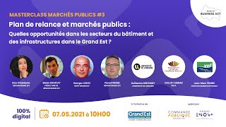 Masterclass Marchés Publics #3 du 7 mai 2021