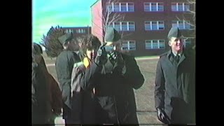 1986 Fort Leonard Wood AIT Graduation Chris and Paul