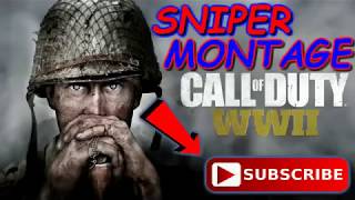 M30 "SNIPER MONTAGE" WW2 Call Of Duty Multiplayer!! (BETA)