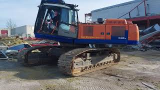 AFRBAAK OUDE EXEL GEBOUW ROOSENDAAL DOOR VOLVO EC460C HR