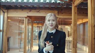 Blackpink Rose @ the house of Sulwhasoo