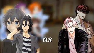 🇬🇧🇺🇸🇧🇷🇷🇺 Lookism || Horimiya react to Miyamura as James Lee/ Lee Jihoon