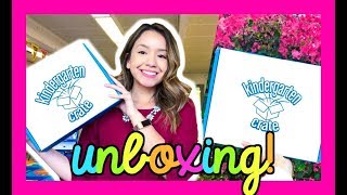 Kindergarten Crate Unboxing! | December 2017