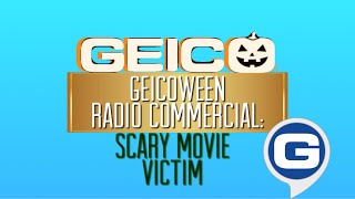 GEICO “GEICOWEEN” Radio Commercial - Scary Movie Victim 🎃👻 (2023)