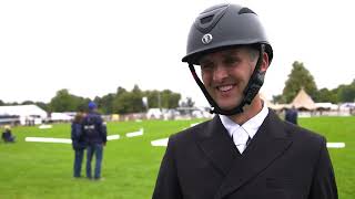 Philip Brown reflects on being happy to be back at Burghley