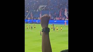 Sedutan perlawanan minit-minit akhir separuh MASA aka gol ke 4 JDT | Perak vs JDT