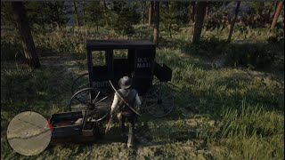 Have you ever found this abandoned cart in rdr2?