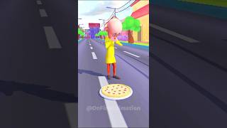 Pizza Time? 😂 | Funny Scary Teacher 3D and Motu Patlu Animation #ytshorts #viral #spiderman