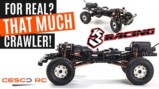 3racing 1/10 RC Crawler EX REAL kit | Unboxing | Lots for less!