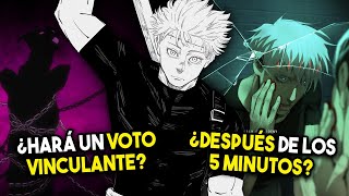 ¿YUTA REALIZARÁ un VOTO VINCULANTE? ¿Qué PASARÁ DESPUÉS DE LOS 5 MINUTOS? | Jujutsu Kaisen PyR 15