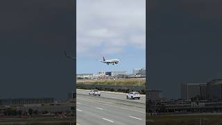 Delta Air Lines Airbus A321neo landing at LAX #aviation #planespotting #delta