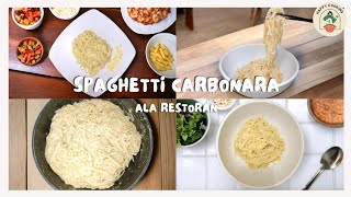 RESEP BUAT SPAGHETTI CARBONARA ALA RESTORAN SIMPLE | ALA RESTORAN | CARA BUAT SPAGHETTI ❗❗