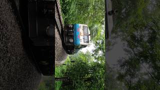 Train In Forest:Monsoon Heavy Rain #dudhsagarwaterfalls #train #indianrailways