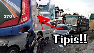 MAKAN ASAP!!ALS 270 TERKENA MACET! TERLIHAT WAJAH CAPEK PAK JON