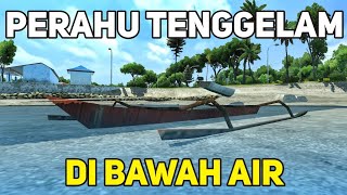 KAPAL SELAM LITE🤣 CARA MENUJU KE TEMPAT PERAHU TENGGELAM DI BUSSID V4  | EASTER EGG BUSSID