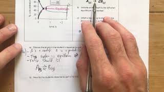 Question 2 - Equilibrium - Year 12 Collision Theory and Equilibrium Test Walkthrough VCE CHEM