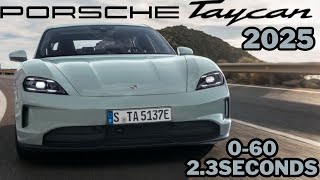 New Porsche Taycan 2025 | Full Details