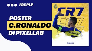 Membuat Poster Cristano Ronaldo CR7 di PixelLab