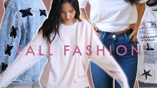 HUGE Fall Fashion Haul! | Topshop, Stylenanda, Romwe, Shein & More