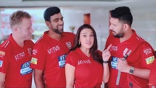 Preity Zinta Lotus Sunscreen Ad ft Punjab Kings Eleven