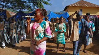 CULTURAL DISPLAY AT OKE MEJI FESTIVAL PARTY.