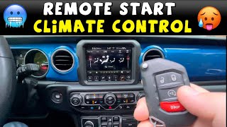 Jeep Wrangler Remote Start & Climate Control