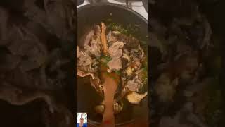 Mouth watering Satisfying Spinach Soup😋😋😋😋 Youtubeshort