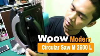 Review Circular Saw Modern M 2600 L