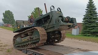 IH TD18 being unloaded at WMSTR