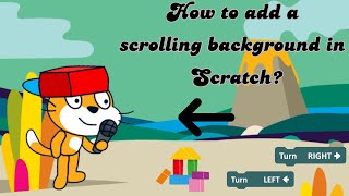 How to Make a Scrolling Background in Scratch | Simple Tutorial #scratch #kids #scroll #background