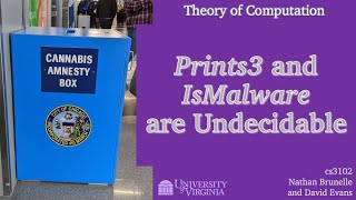 Prints3 and IsMalware are Undecidable