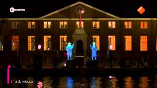 Videomapping Gatekeepers Amsterdam Light Festival Hermitage