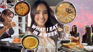 what I eat in a week at my Korean Grandma's house in Busan 🥟🌶️ (Korean Food + Family Mukbang)